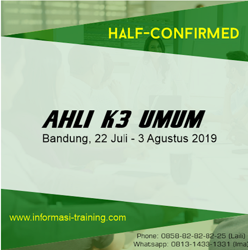 AHLI K3 UMUM: Sertifikasi Kemenakertrans RI (ALMOST RUNNING)