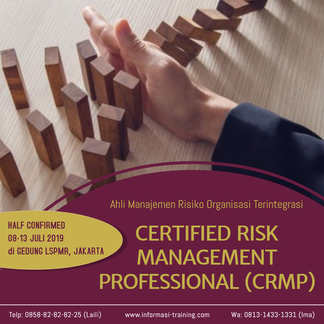 Certified Risk Management Professional (CRMP) – Pasti Jalan