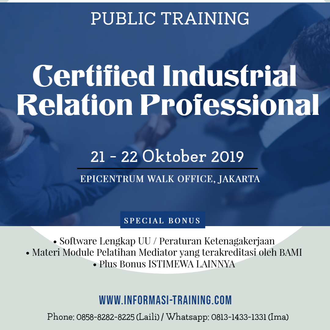 certified industrial relations professional
