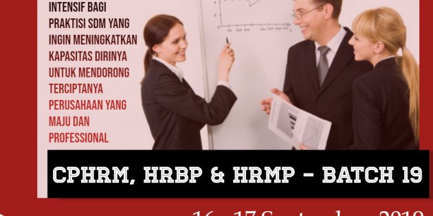 CPHRM, HRBP & HRMP – Next Generation (AVAILABLE ONLINE)
