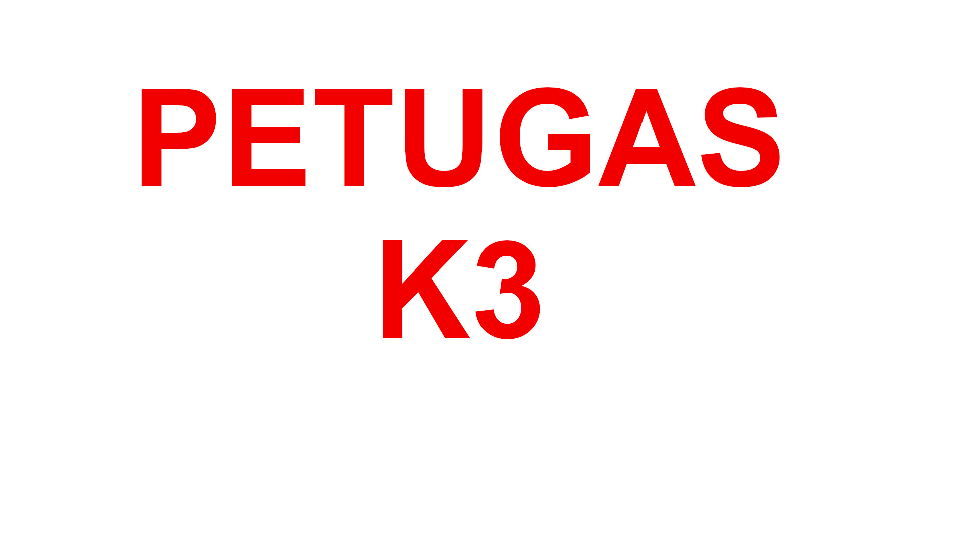 PETUGAS P3K – SERTIFIKASI BNSP (Pasti Jalan)